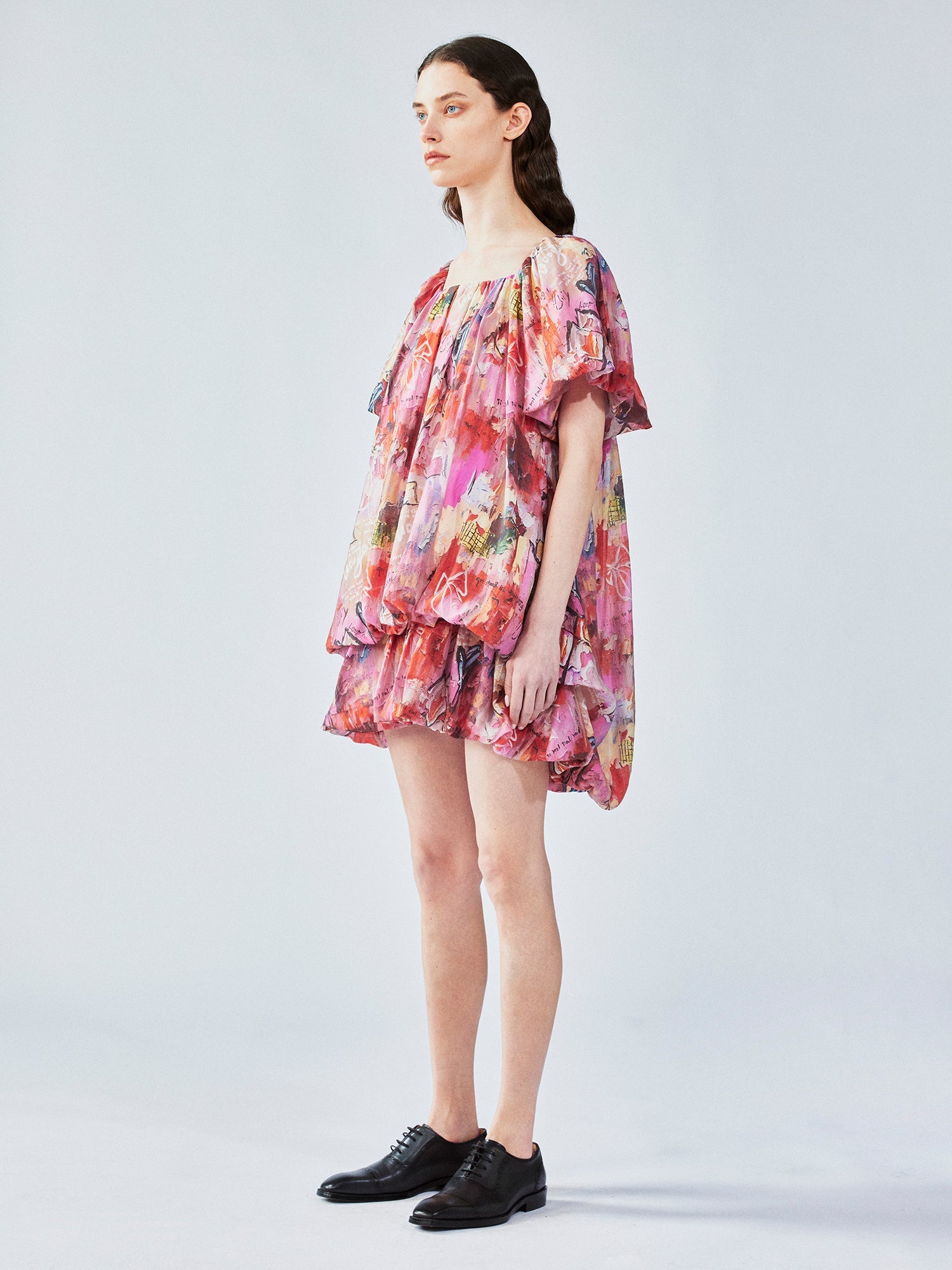 Graffiti tulip dress