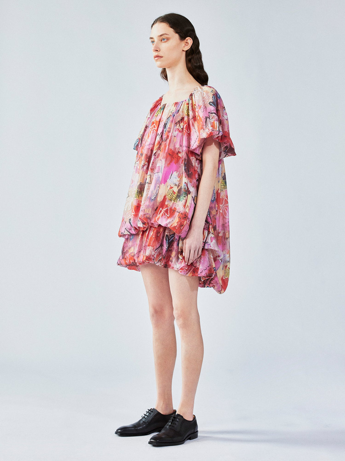Graffiti tulip dress