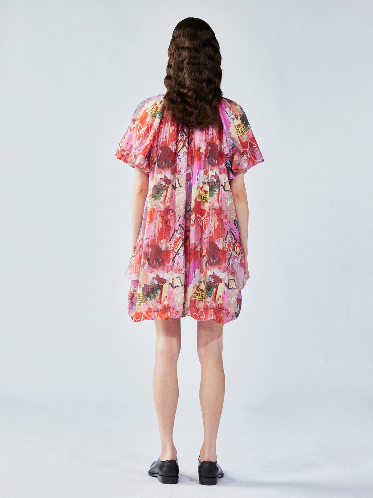 Graffiti tulip dress