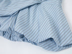 A mini skirt inspired by men's shirts