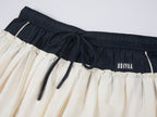 Patchwork shorts skirt