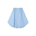 Shirt-style midi skirt