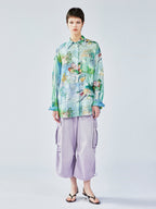 Hand-painted watercolor shirt