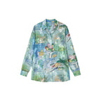 Hand-painted watercolor shirt