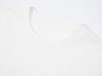 Npkin-pocket appliqué embroidery t-shirt