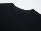 Npkin-pocket appliqué embroidery t-shirt