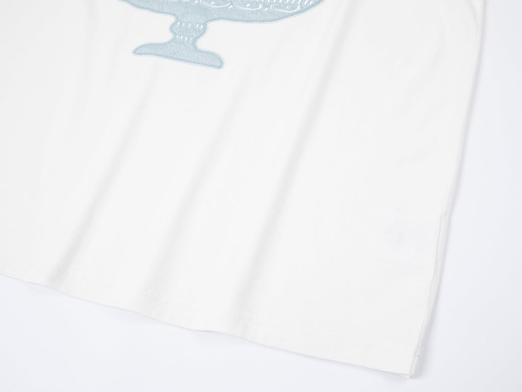 Food-Platter appliqué t-shirt