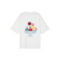 Food-Platter appliqué t-shirt