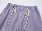 Tencel denim utility pants