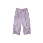 Tencel denim multi-pocket pants