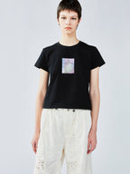 Moody girl 3D lenticular T-shirt