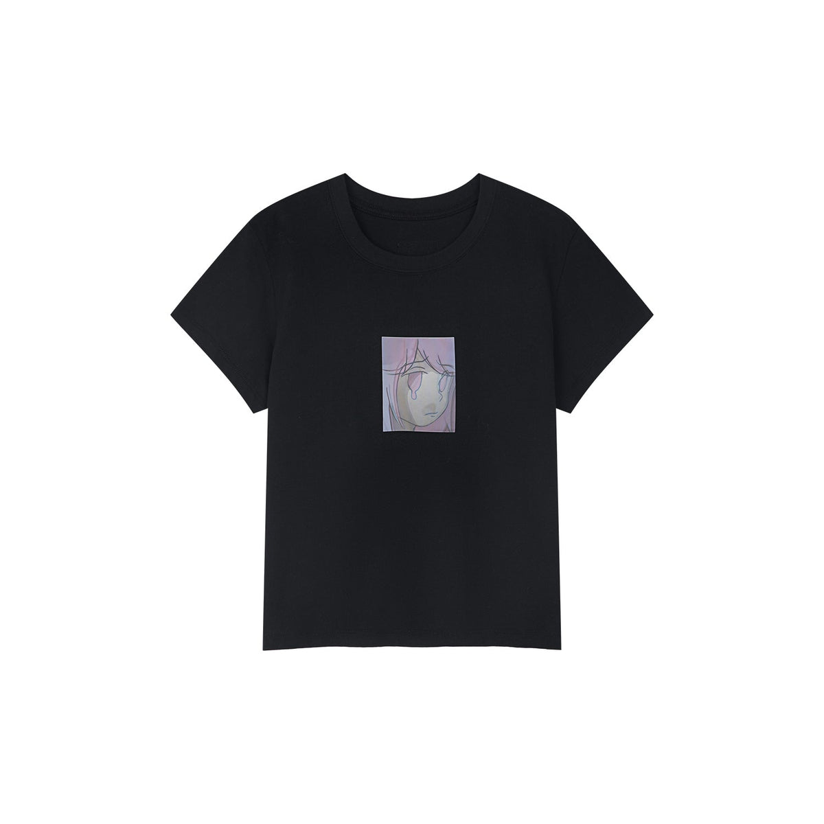 Moody girl 3D lenticular T-shirt