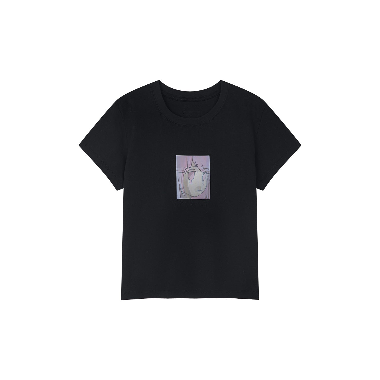 Moody girl 3D lenticular T-shirt