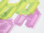 3D pixel logo print T-shirt