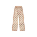 Hand-sketched dynamic cherry print pajama pants