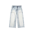 Tie-dye wash cropped cargo pants