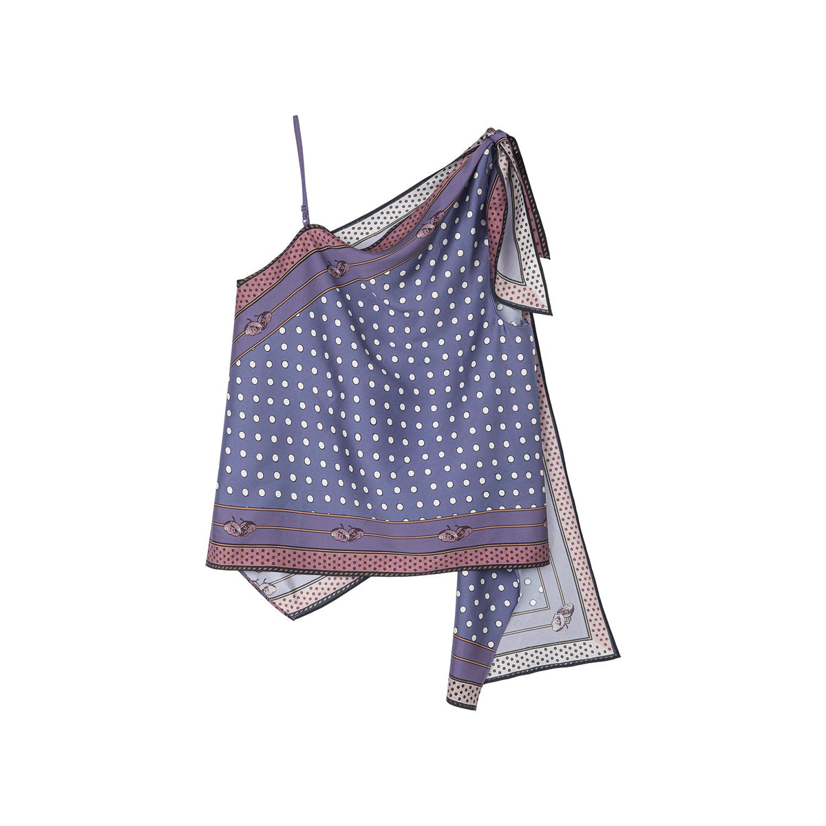 Scarf-twist camisole