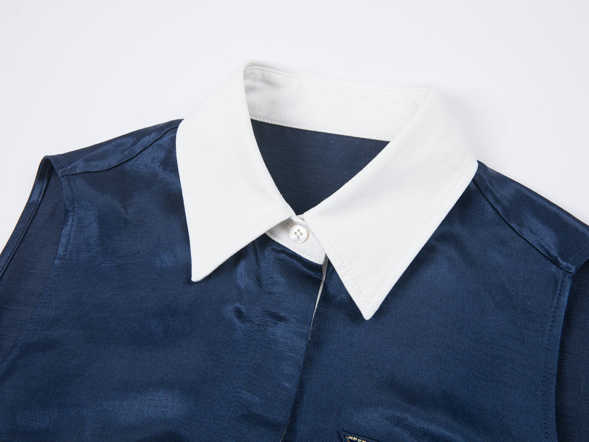 College-style polo dress