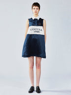 College-style polo dress