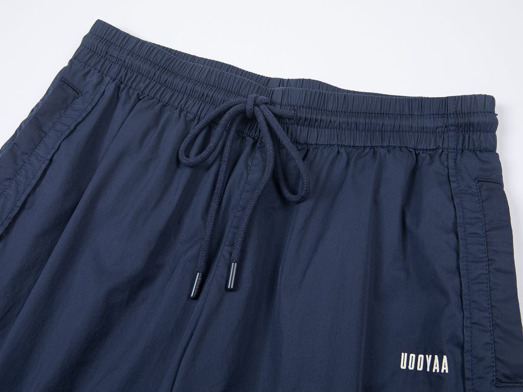Retro blade cut barrel leg pants
