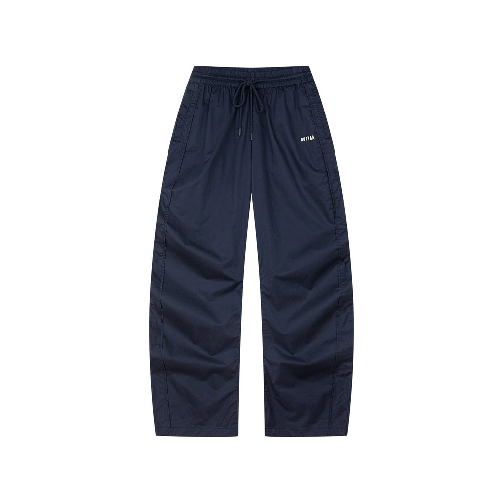 Retro blade cut barrel leg pants