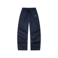Retro blade cut barrel leg pants