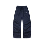 Retro blade cut barrel leg pants