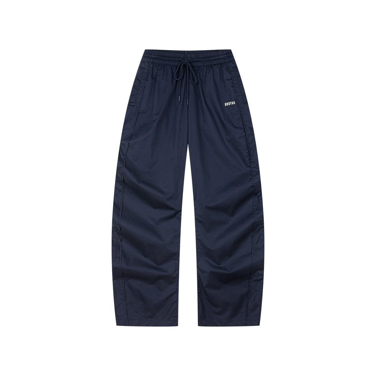 Retro blade cut barrel leg pants