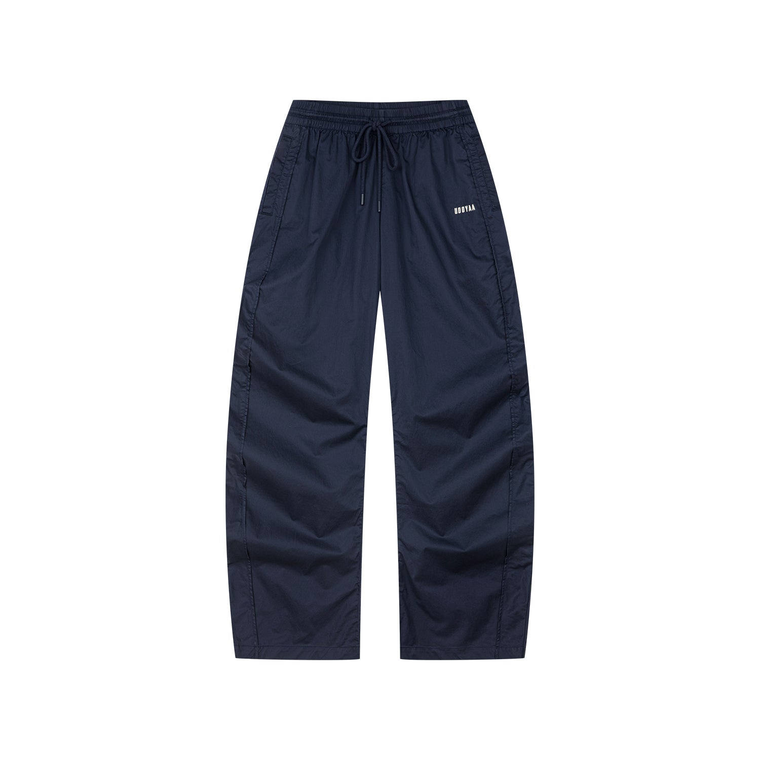 Retro blade cut barrel leg pants