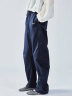 Retro blade cut barrel leg pants
