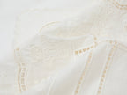 Cutwork embroidery patchwork skirt
