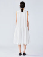 Angel embroidery tank dress