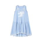 Angel embroidery tank dress