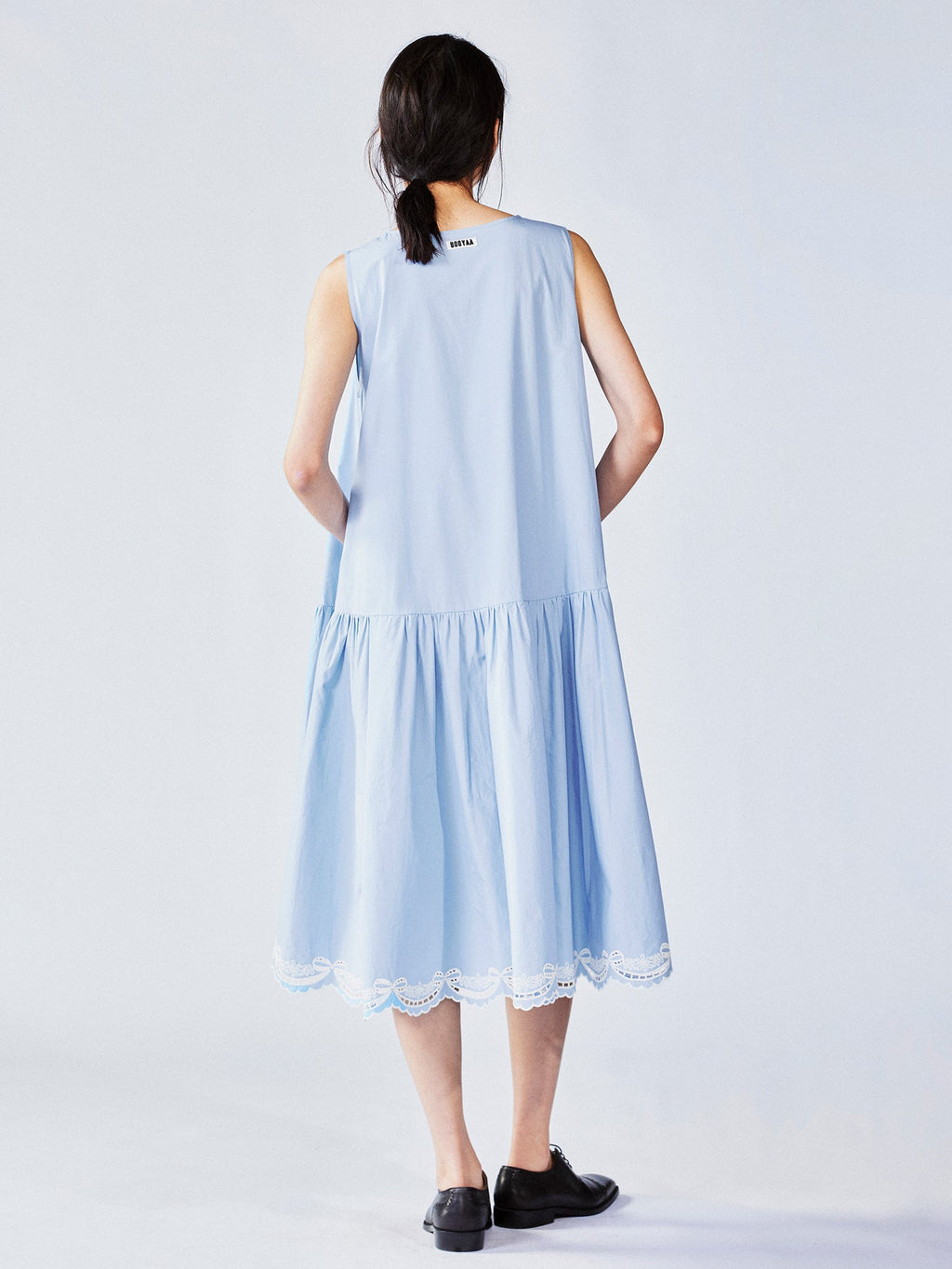 Angel embroidery tank dress