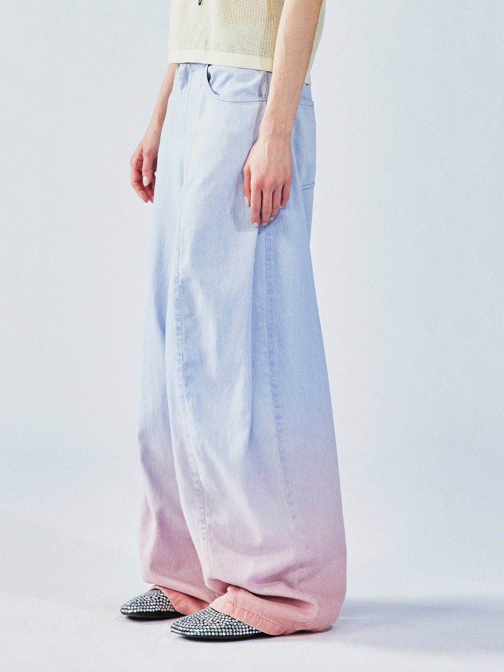 Gradient light pants