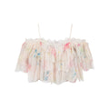 Dreamy graffiti lace camisole