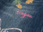 Hand-drawn dreamy jeans