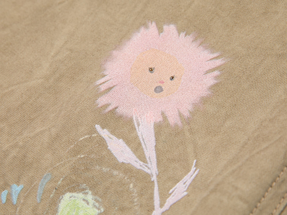 Hand-drawn dreamy jeans