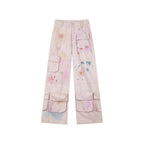 Hand-drawn dreamy cargo pants