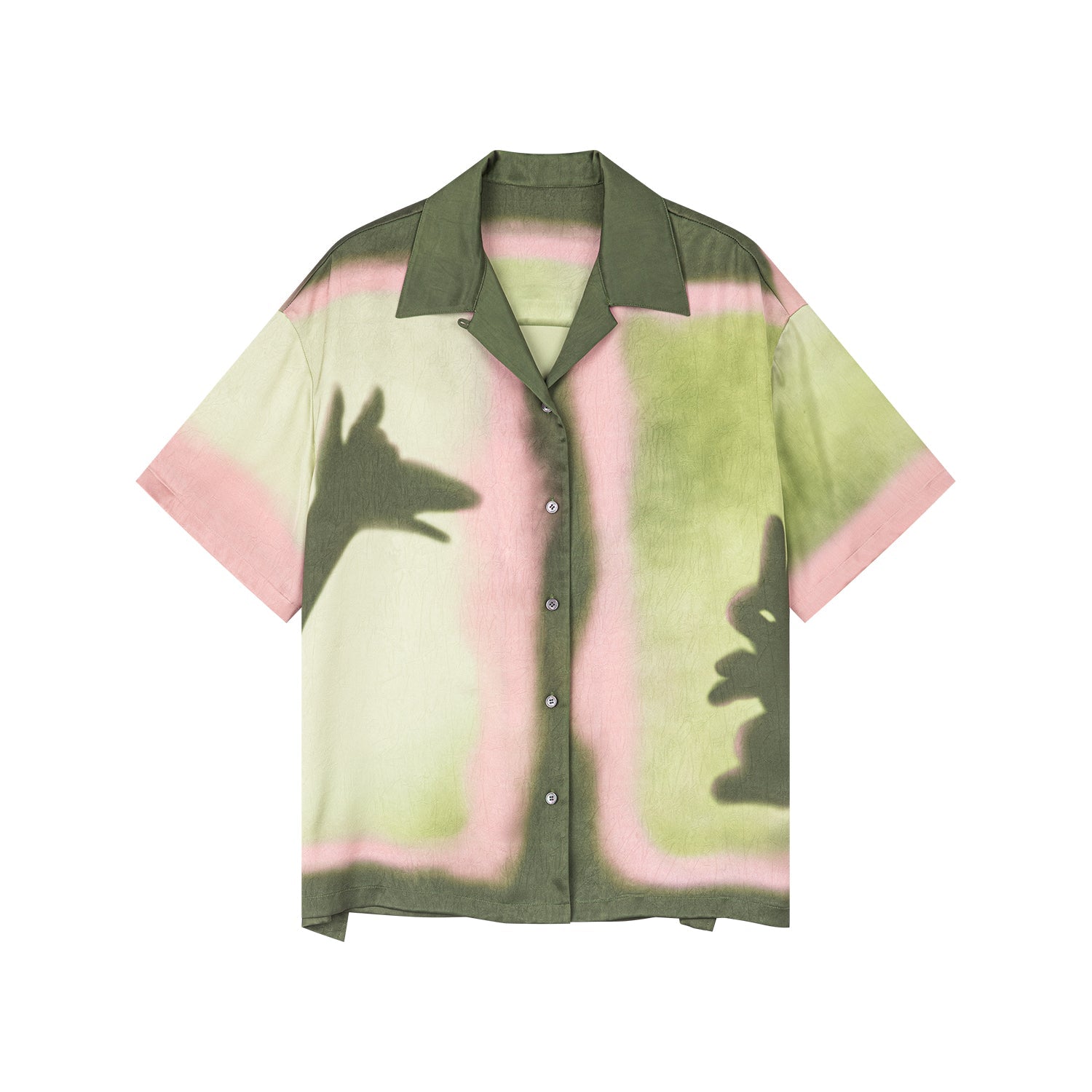 Shadow play print shirt