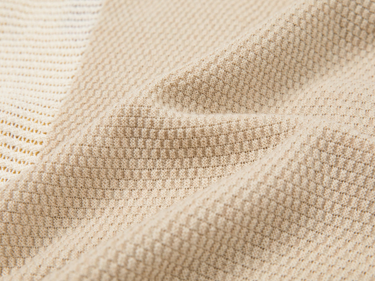 Afternoon tea-inspired polo knit tee