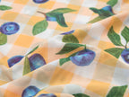 Blueberry mesh print tee