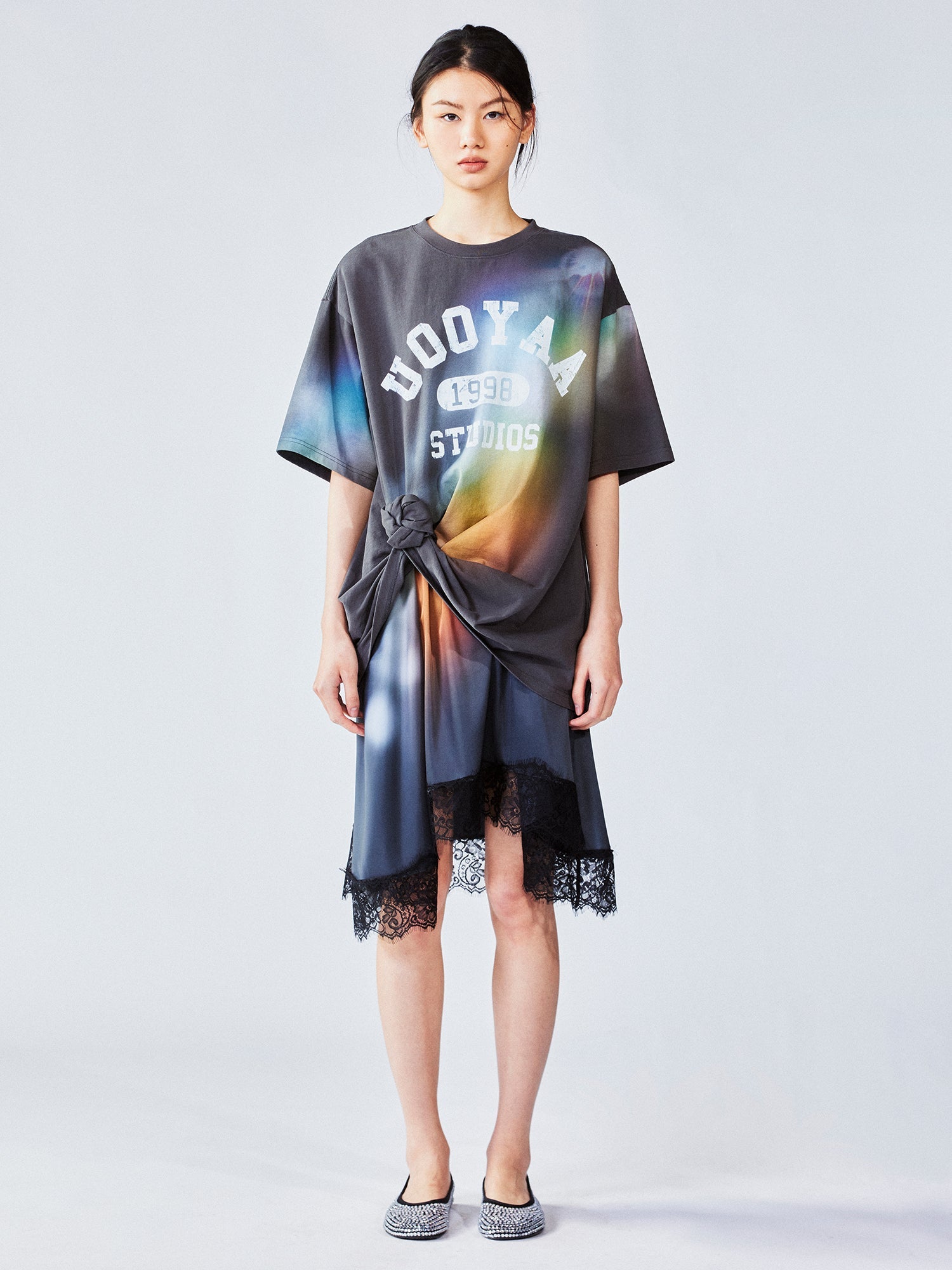 Dreamy light layered t-shirt dress