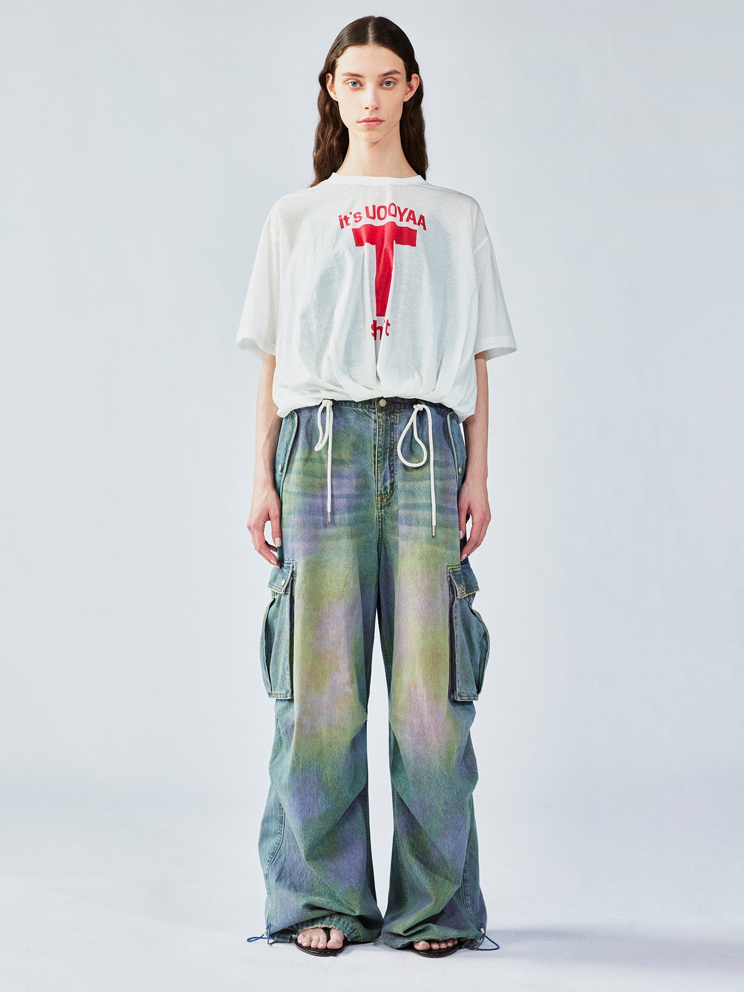 Dreamy light utility jeans