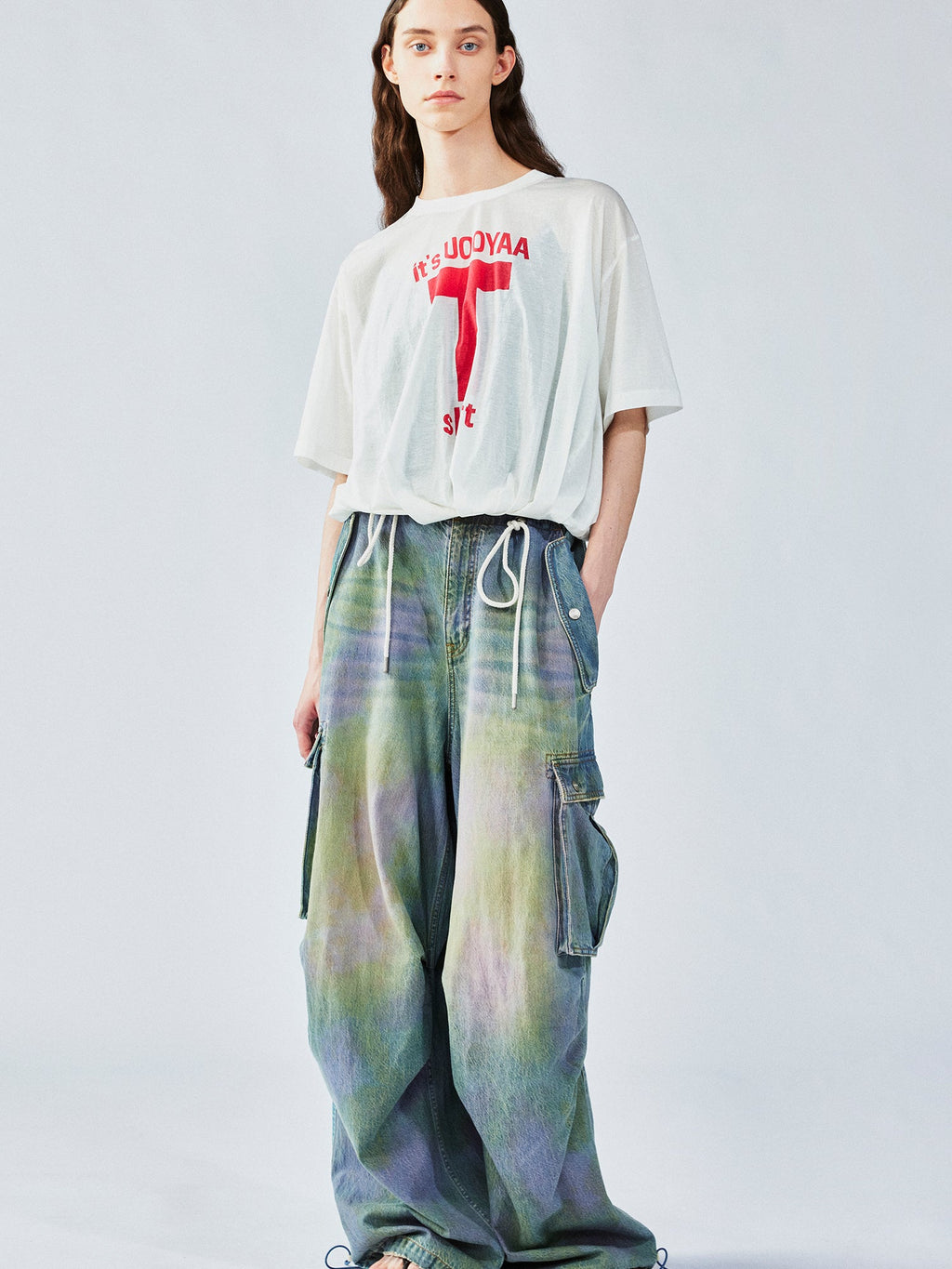 Dreamy light utility jeans