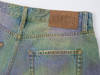 Dreamy light denim shorts
