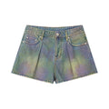 Dreamy light denim shorts
