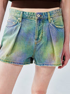 Dreamy light denim shorts
