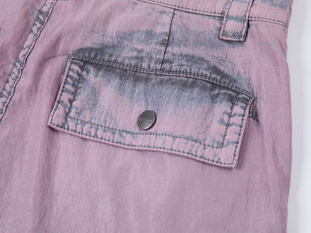 Lavender washed utility pants