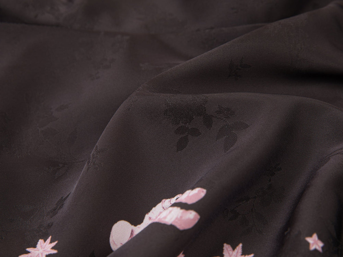 UFO cat jacquard shorts